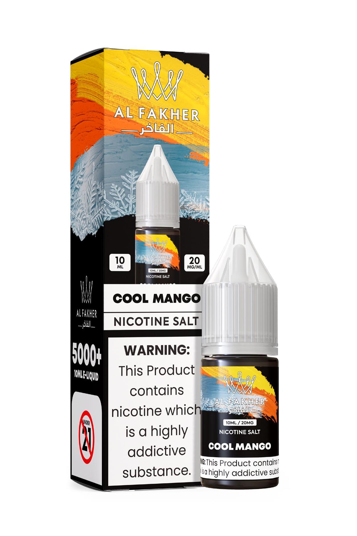vapesocialcircle.com Cool Mango 20MG Strengths 10ML 5000+ Nic Salt E-LIQUIDS by Al Fakher