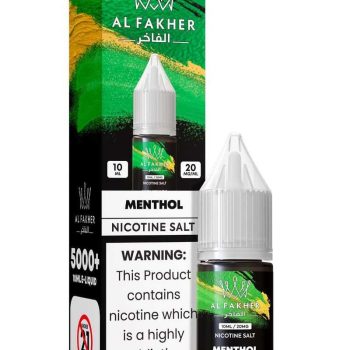 vapesocialcircle.com Menthol 20MG Strengths 10ML 5000+ Nic Salt E-LIQUIDS by Al Fakher