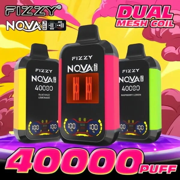 vapesocialcircle.com Fizzy Nova Plus 40000 Puffs: A revolutionary upgrade for the ultimate vaping experience!